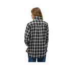 Superdry Boyfriend Flannel - Chemise Femme Noir
