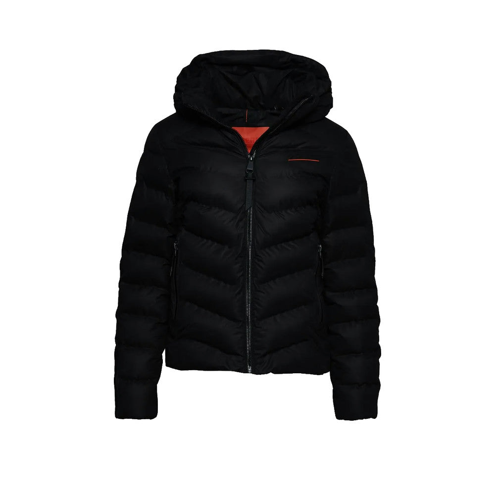 Superdry Microfibre Padded Jacket - Veste Femme Noir