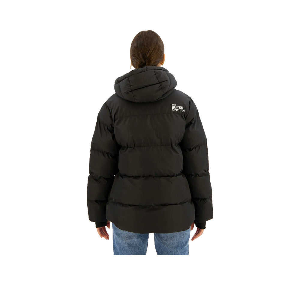 Superdry Five Baffle Sports - Veste Matelassée Femme Noir