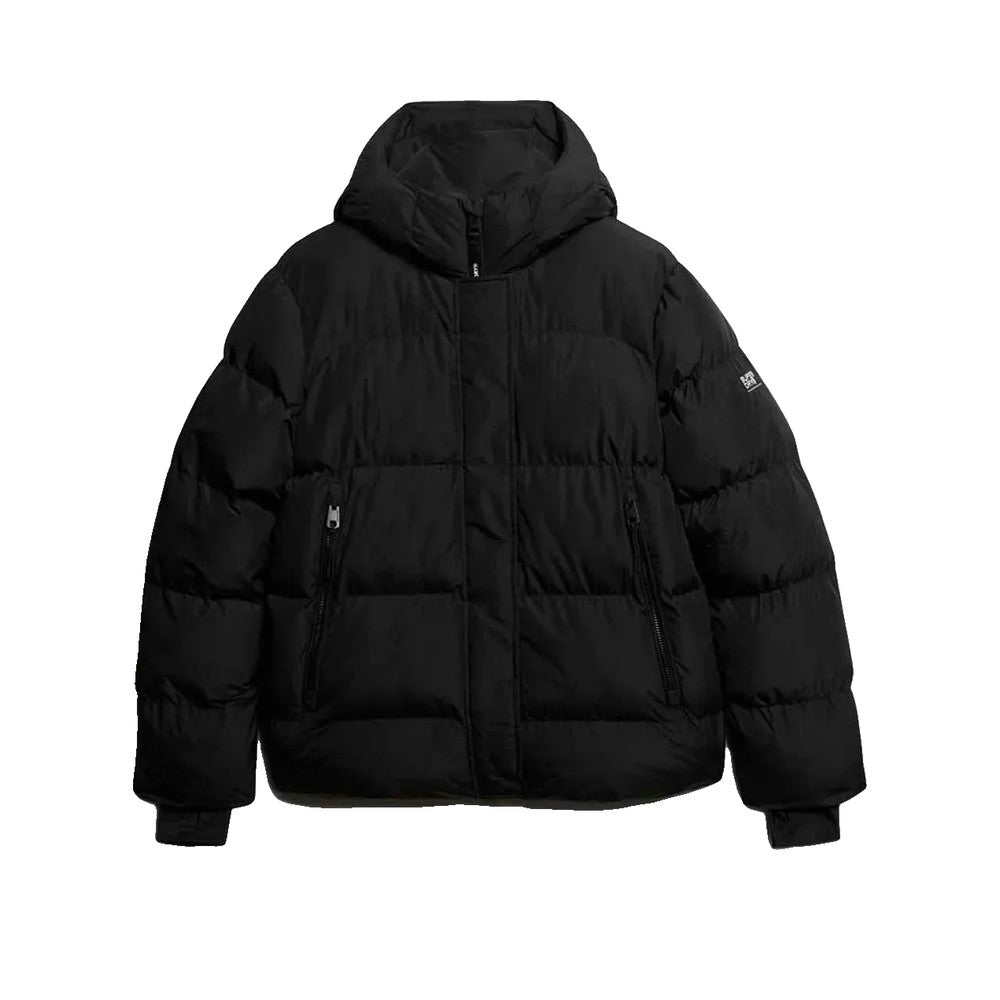 Superdry Five Baffle Sports - Veste Matelassée Femme Noir