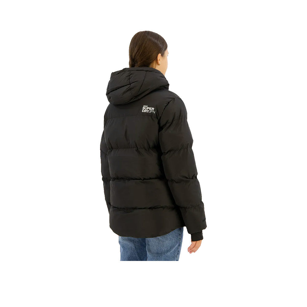 Superdry Five Baffle Sports - Veste Matelassée Femme Noir