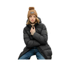 Superdry Ripstop Longline - Veste Matelassée Femme Noir