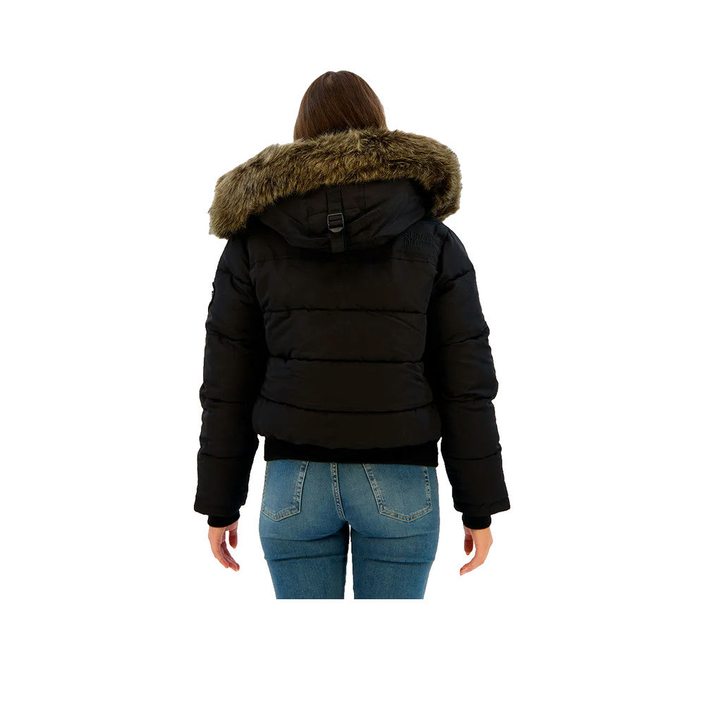 Superdry Everest - Vatteret Jakke Til Damer Sort