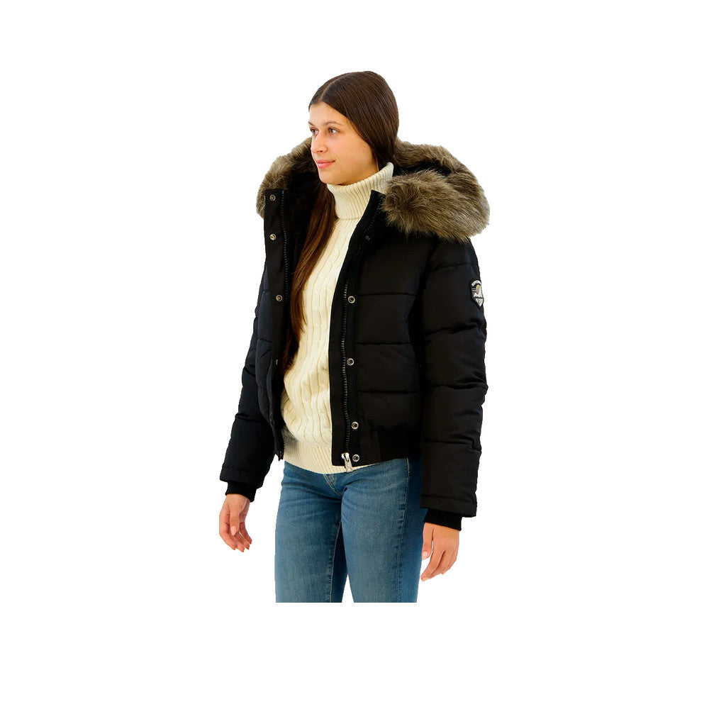Superdry Everest - Vatteret Jakke Til Damer Sort