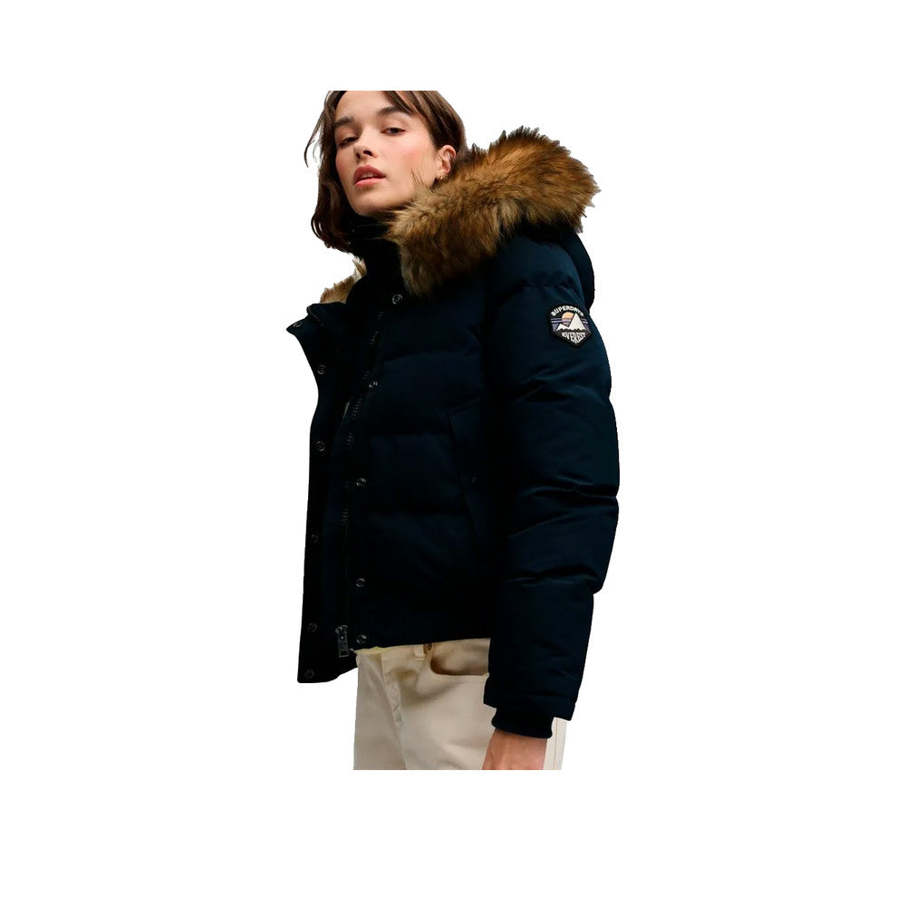 Superdry Everest - Veste Bomber Femme Bleu Marine