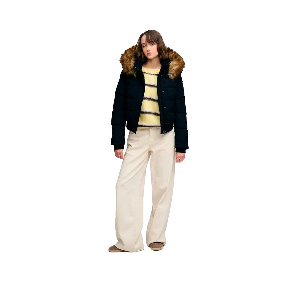 Superdry Everest - Veste Bomber Femme Bleu Marine