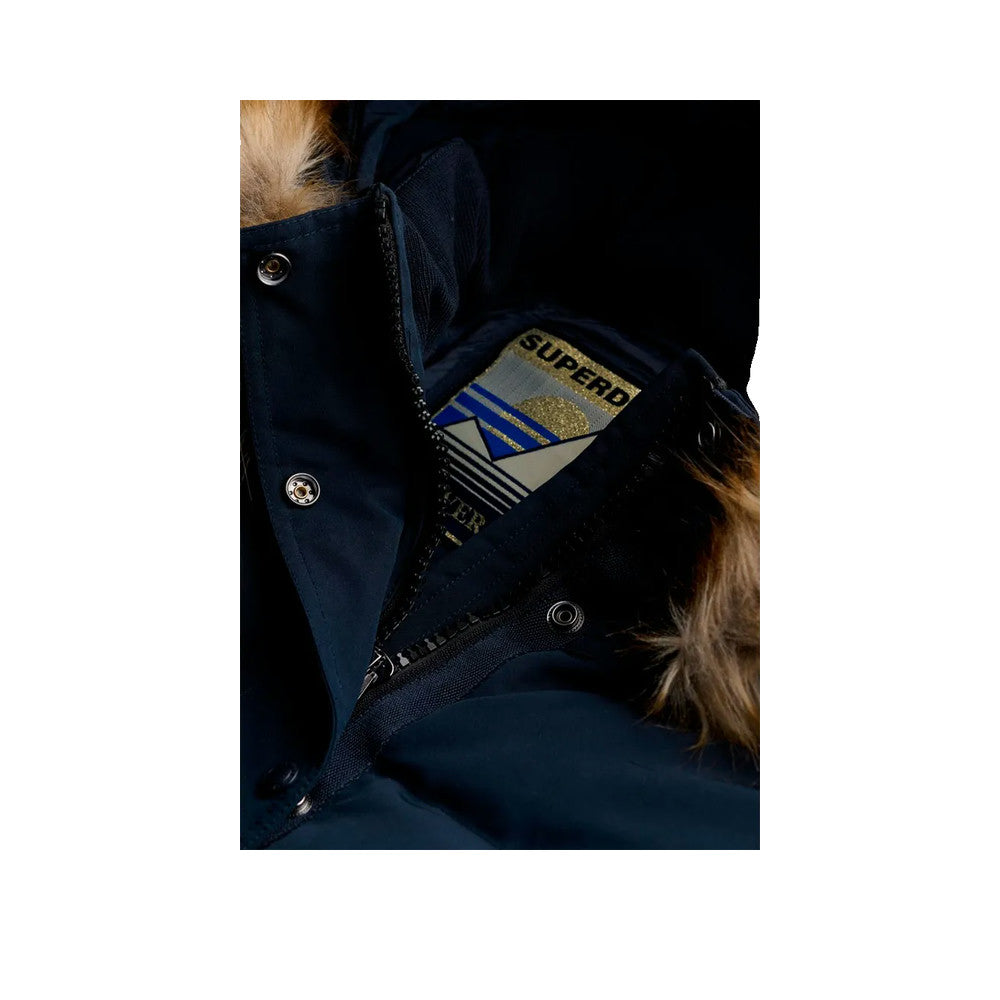 Superdry Everest - Veste Bomber Femme Bleu Marine