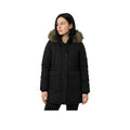 Superdry Everest Faux Fur - Parka Femme Noir