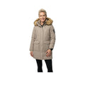 Superdry Everest Faux Fur - Parka Femme Beige