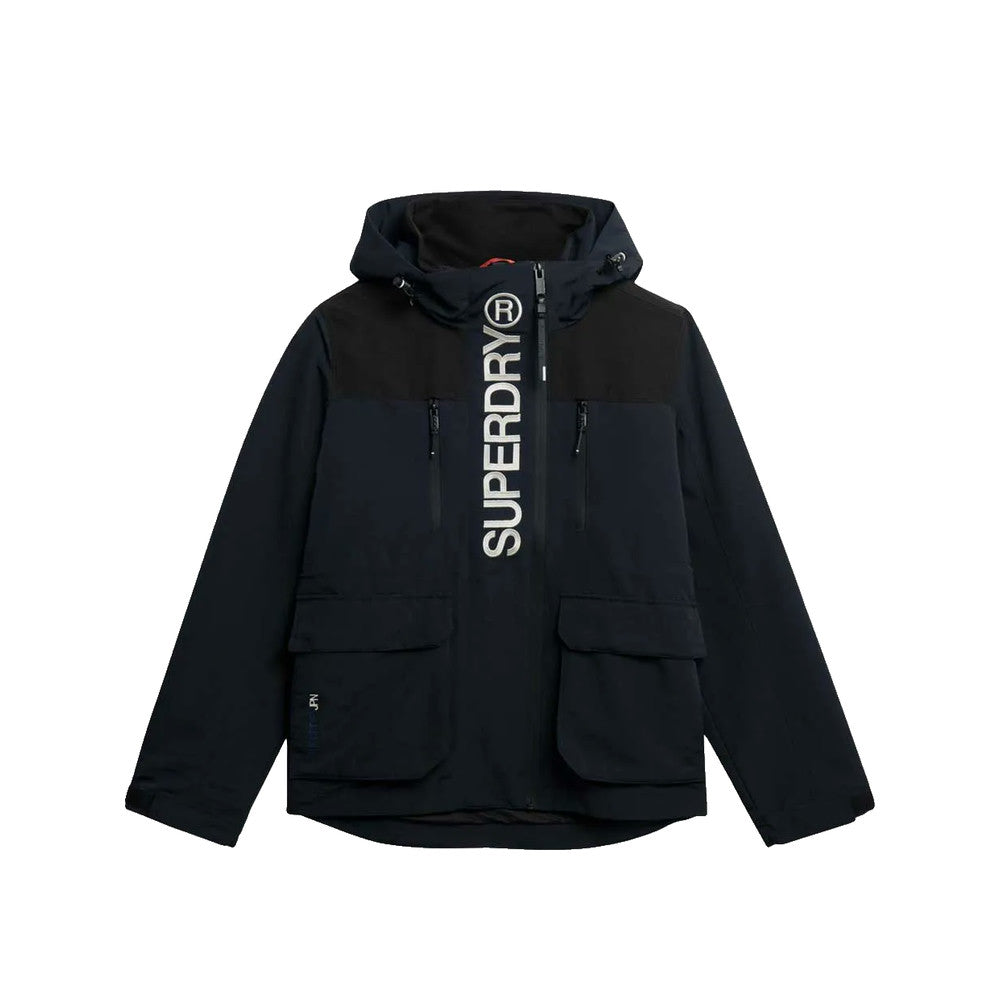 Superdry Colour Block Ultimate - Veste Femme Noir