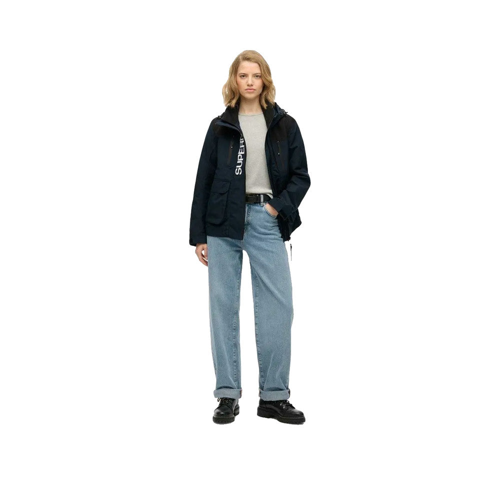 Superdry Colour Block Ultimate - Veste Femme Noir