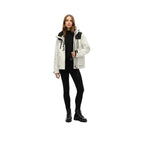 Superdry Colour Block Ultimate - Veste Femme Blanc