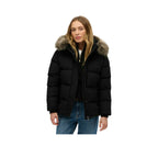 Superdry Everest Five Baffle - Veste Femme Noir