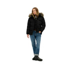 Superdry Everest Five Baffle - Veste Femme Noir