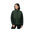 Superdry Hybrid Fleece - Veste Polaire Femme Verte