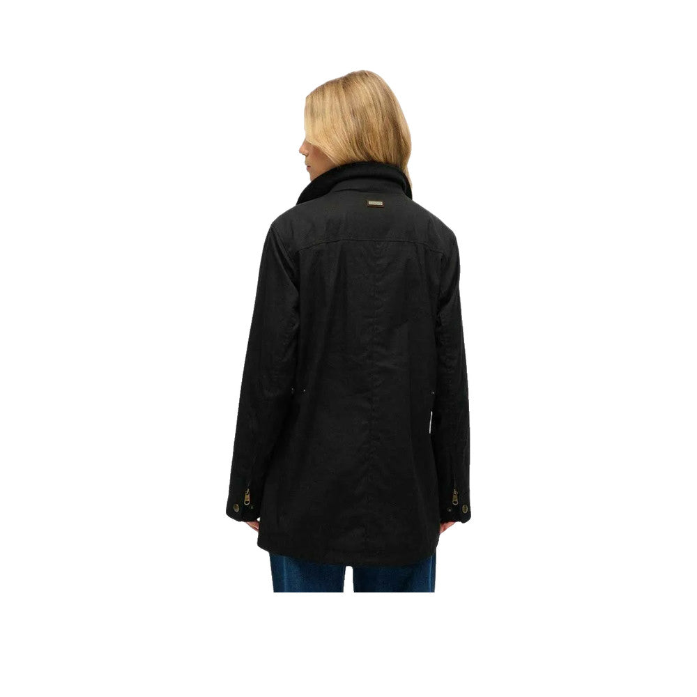 Superdry Wax - Veste Femme Noir