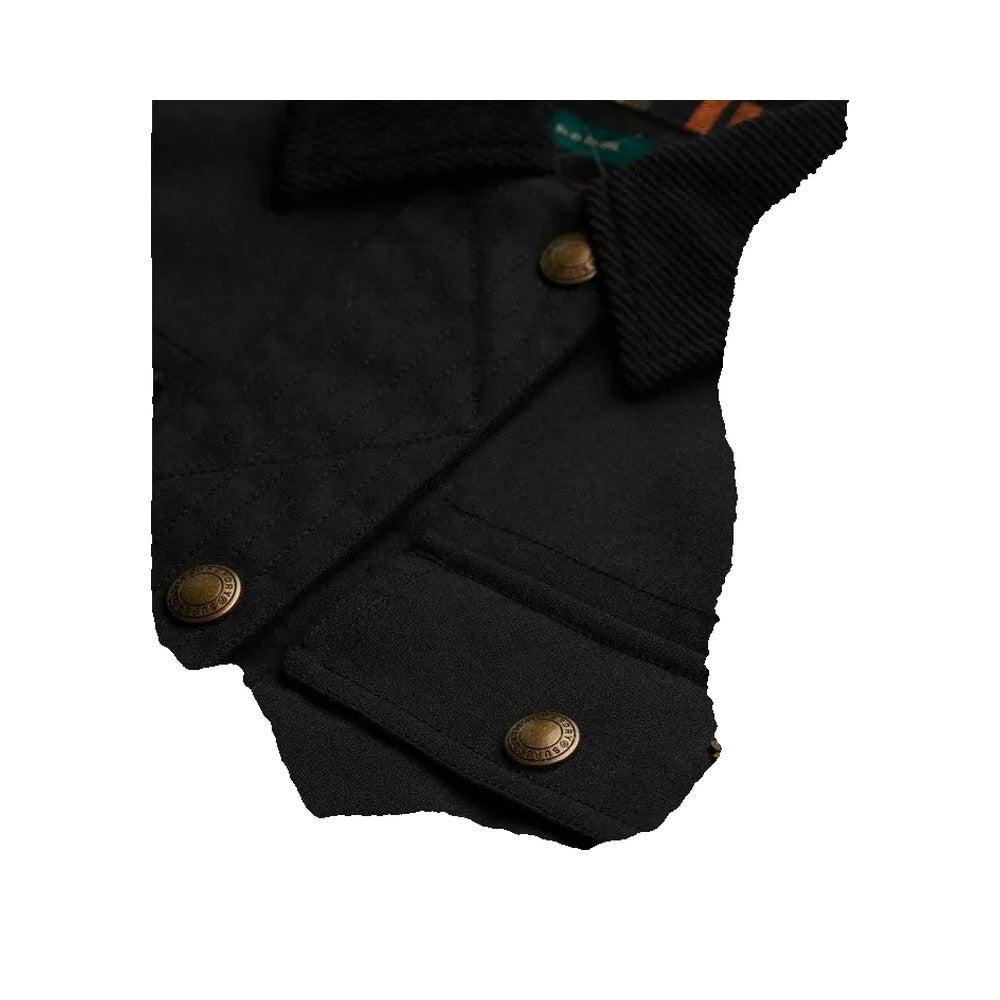 Superdry Wax - Veste Femme Noir