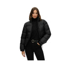 Superdry Non Hooded Tech Padded Jacket - Vatteret Jakke Dame Sort