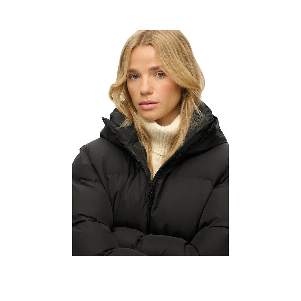 Superdry City Boxy - Damenjacke Schwarz