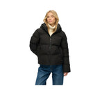 Superdry City Boxy - Damenjacke Schwarz