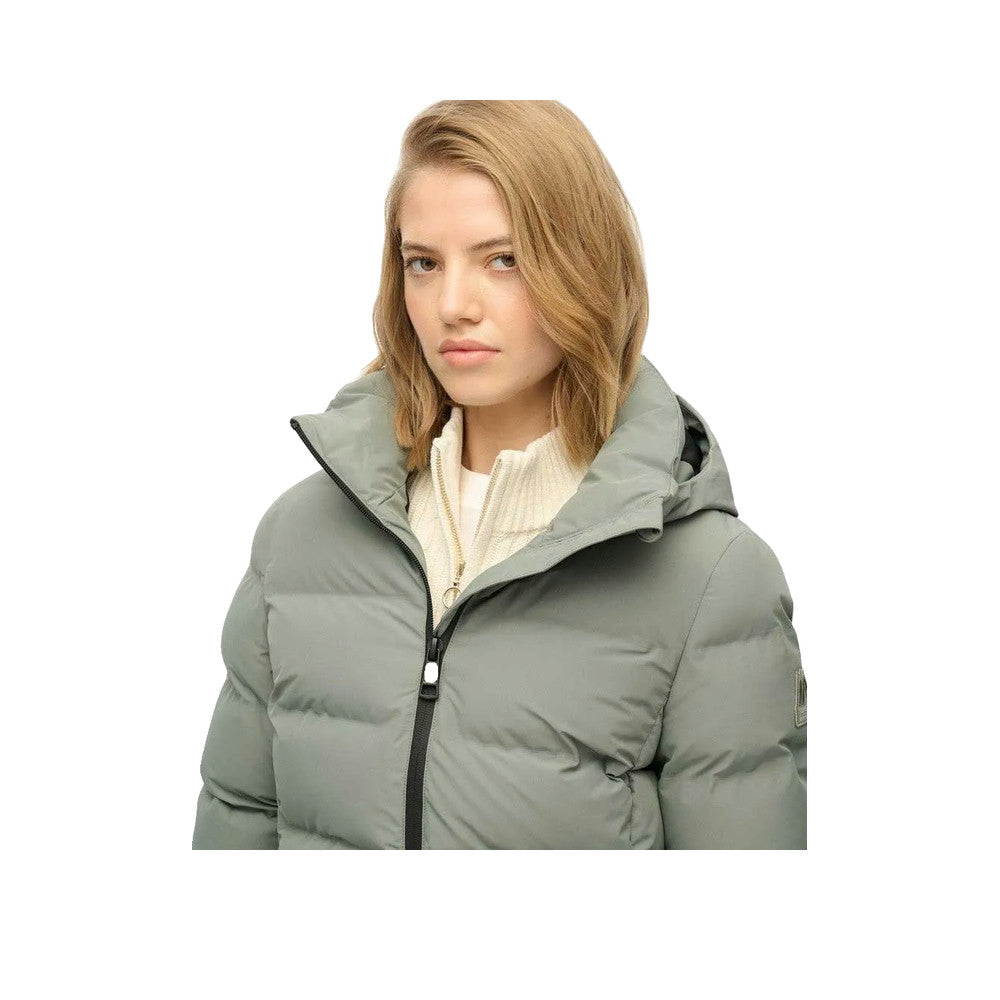 Superdry City Mid Padded Jacket - Veste Matelassée Femme Vert