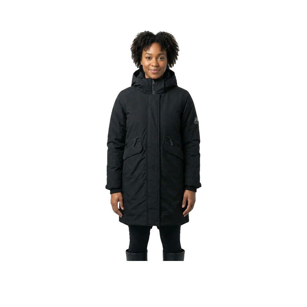 Superdry City Fishtail - Parka Donna Nero