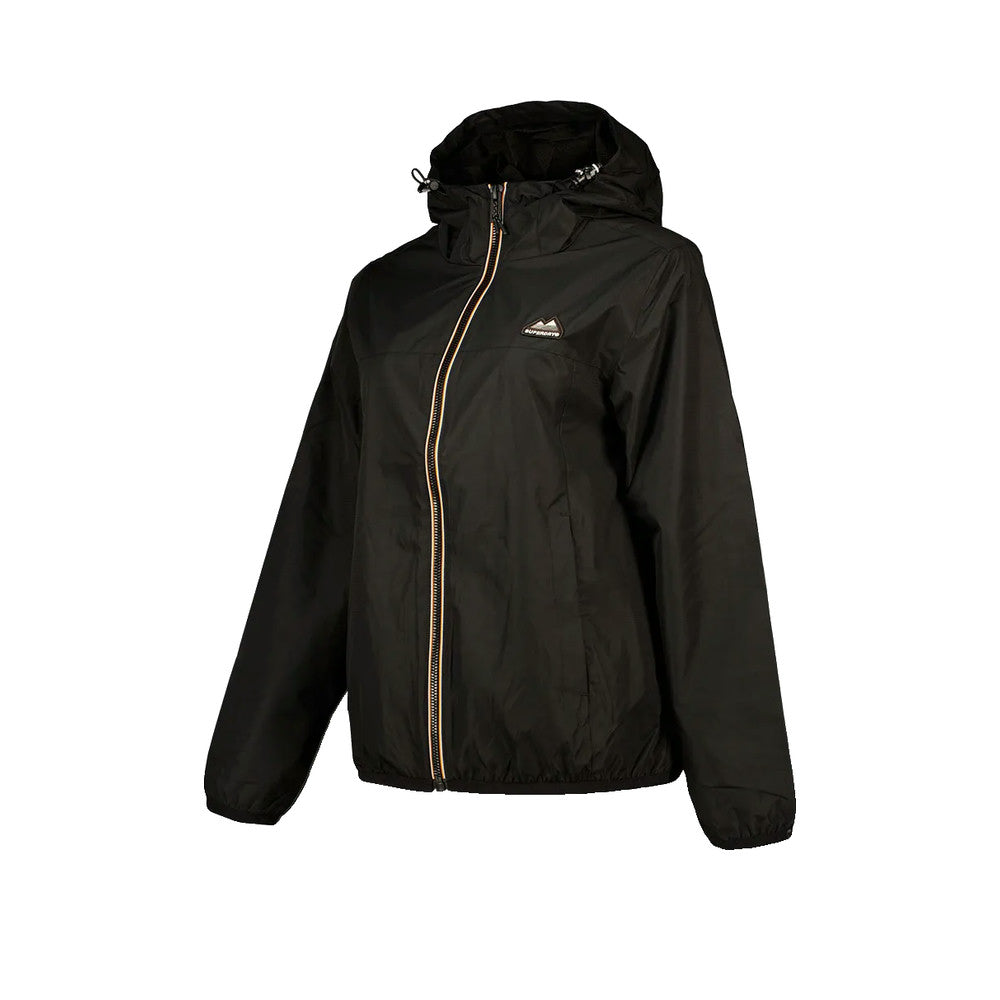 Superdry Essential Tri Windbreaker – Damenjacke Schwarz