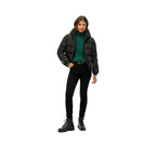Superdry Hooded Sports Puffer - Veste Matelassée Femme Noir