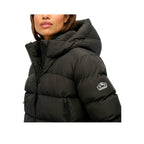 Superdry Hooded Sports Puffer - Veste Matelassée Femme Noir