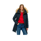 Superdry Fuji - Parka Femme Bleu