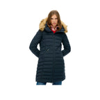 Superdry Fuji - Parka Femme Bleu