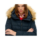 Superdry Fuji - Parka Femme Bleu