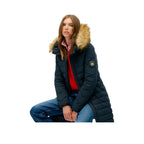 Superdry Fuji - Parka Femme Bleu