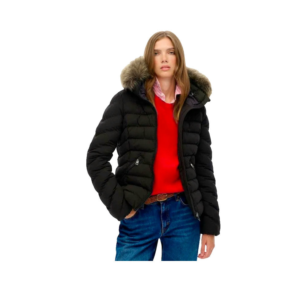 Superdry Fuji - Veste Matelassée Femme Noir
