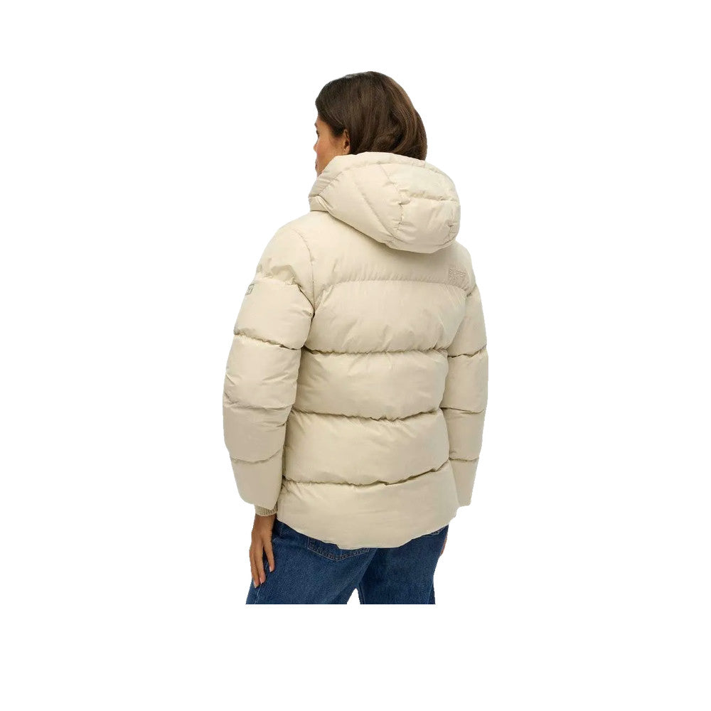 Superdry 5 Baffle Sports - Veste Matelassée Femme Beige