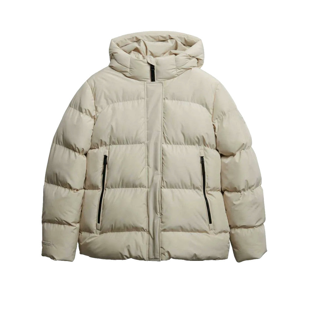 Superdry 5 Baffle Sports - Veste Matelassée Femme Beige
