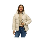Superdry 5 Baffle Sports - Veste Matelassée Femme Beige