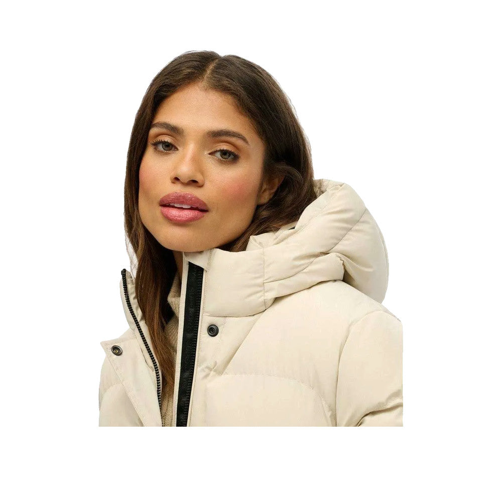 Superdry 5 Baffle Sports - Veste Matelassée Femme Beige