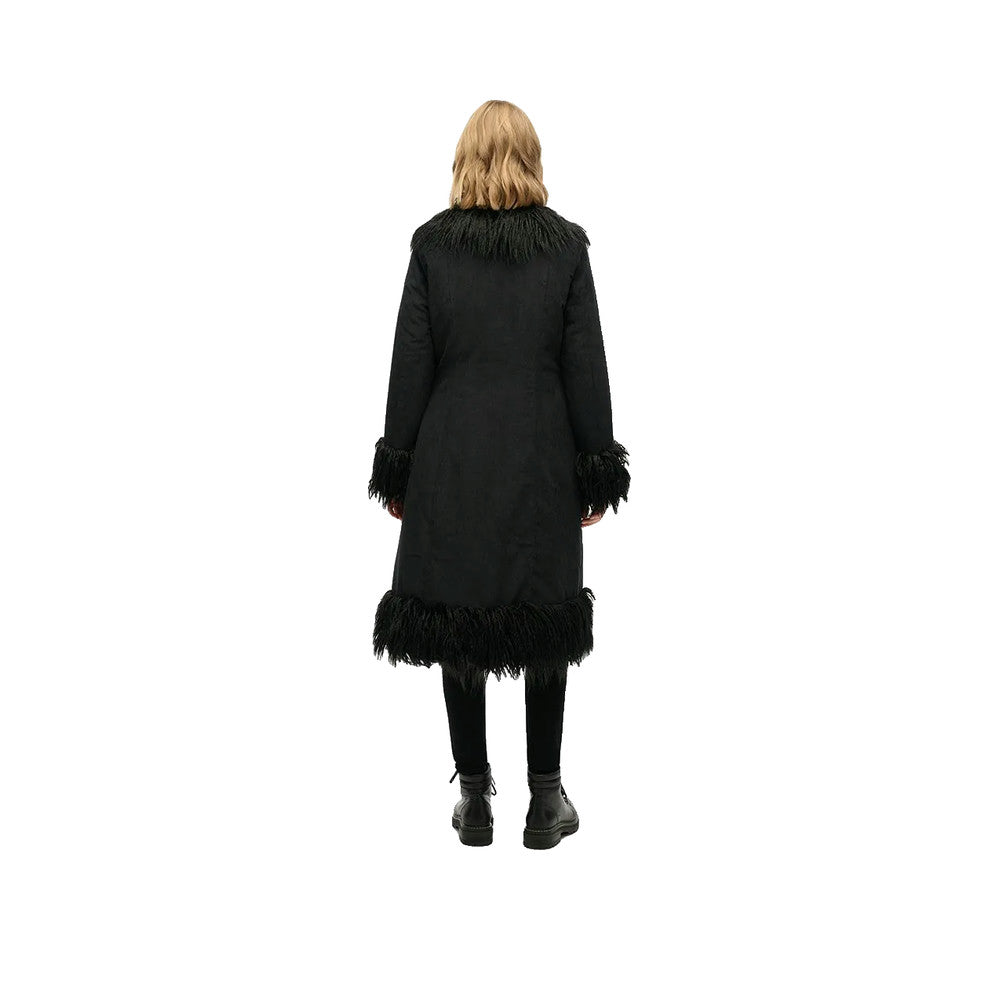 Superdry Long Afghan – Kappa Dam Svart
