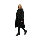 Superdry Long Afghan – Kappa Dam Svart