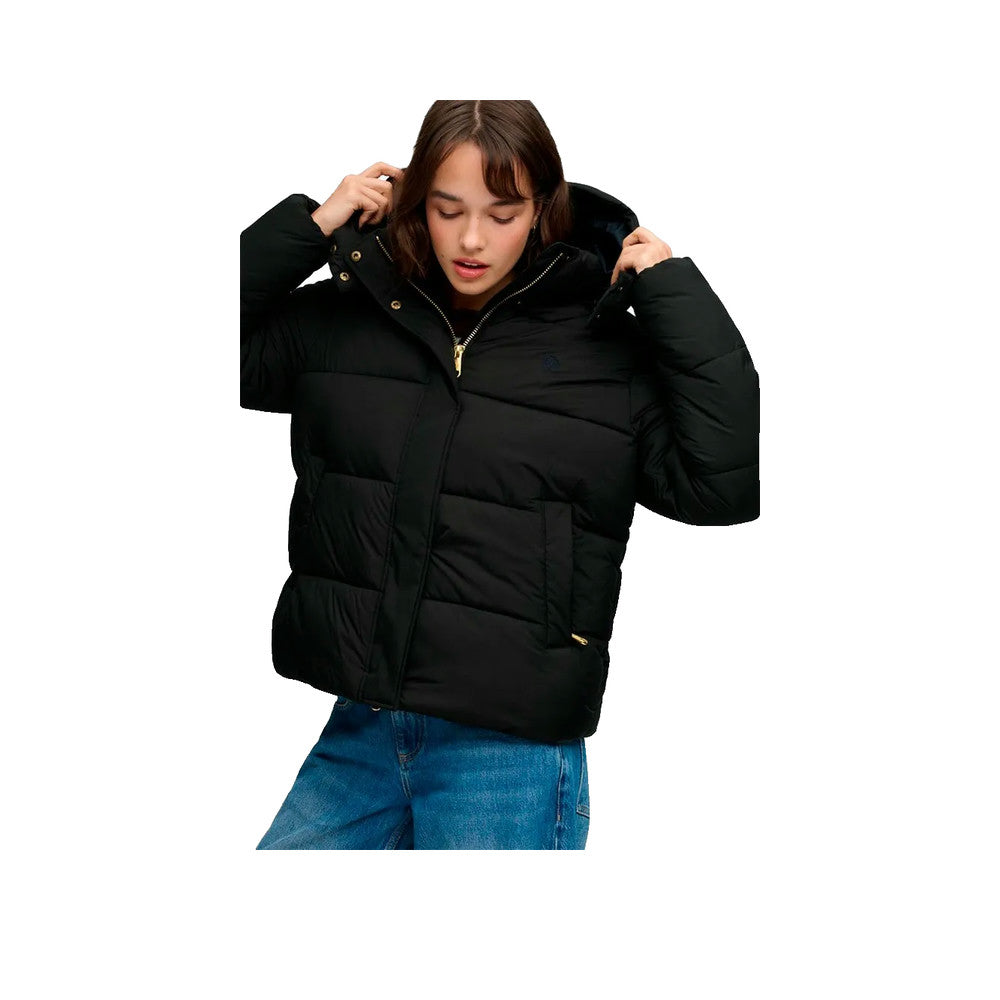 Superdry Premium Ripstop - Damenjacke Schwarz