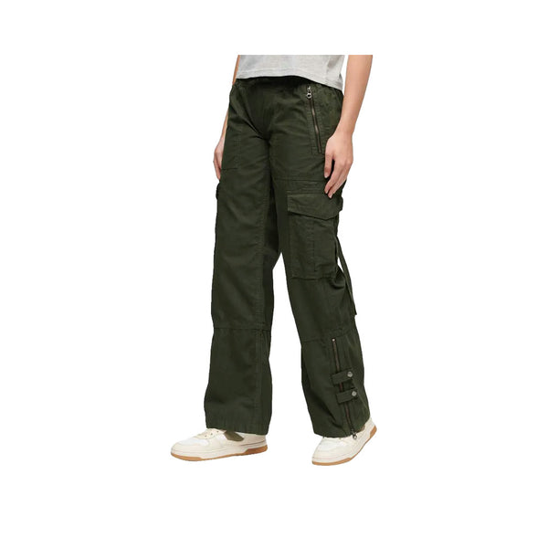 Superdry Vintage Lr Cargo Pants - Pantaloni Cargo Donna Verde