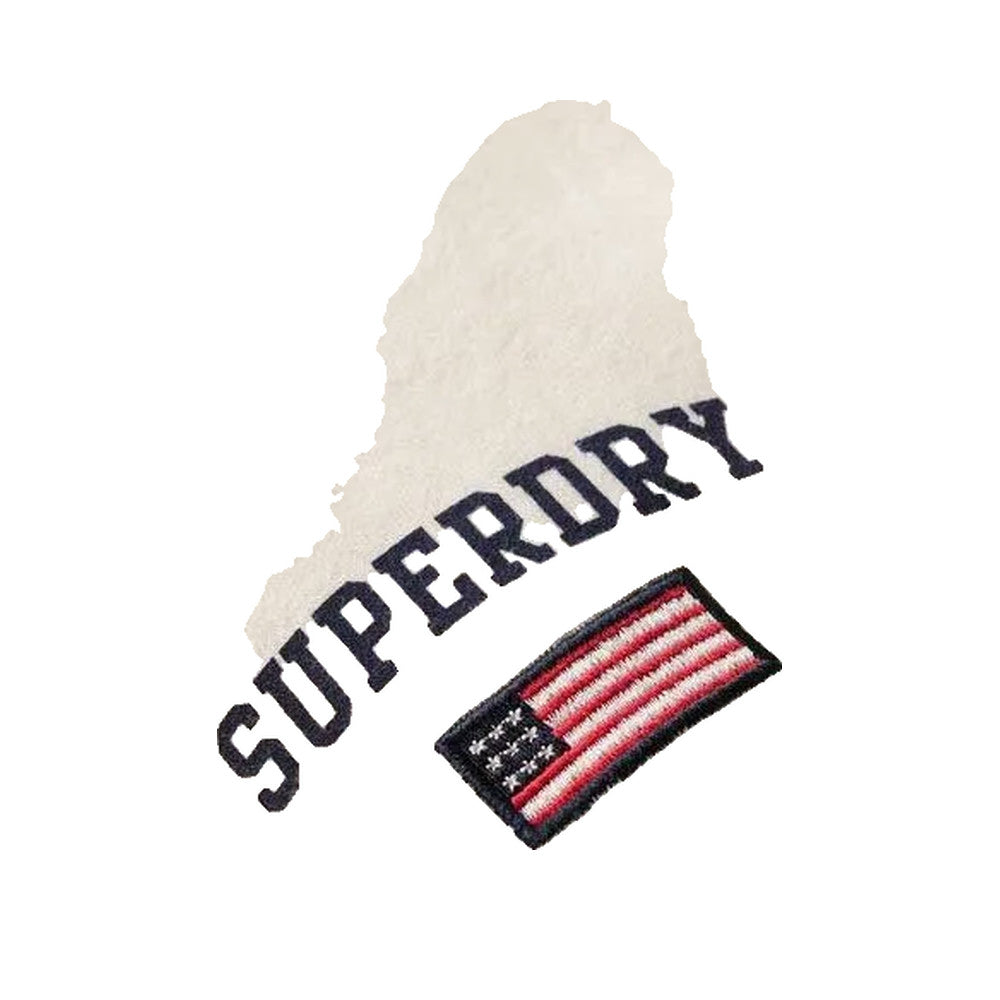 Superdry Ath Ess Boyfriend - Joggingbukser til damer Hvid