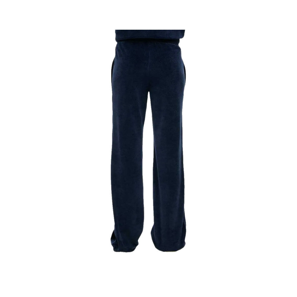 Superdry Wide Leg Joggers - Byxor Dam Marinblå