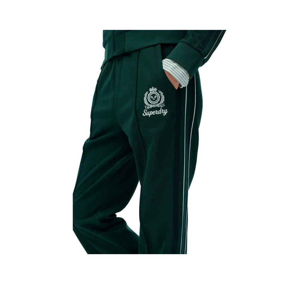 Superdry Country Club Track - Jogging Femme Vert