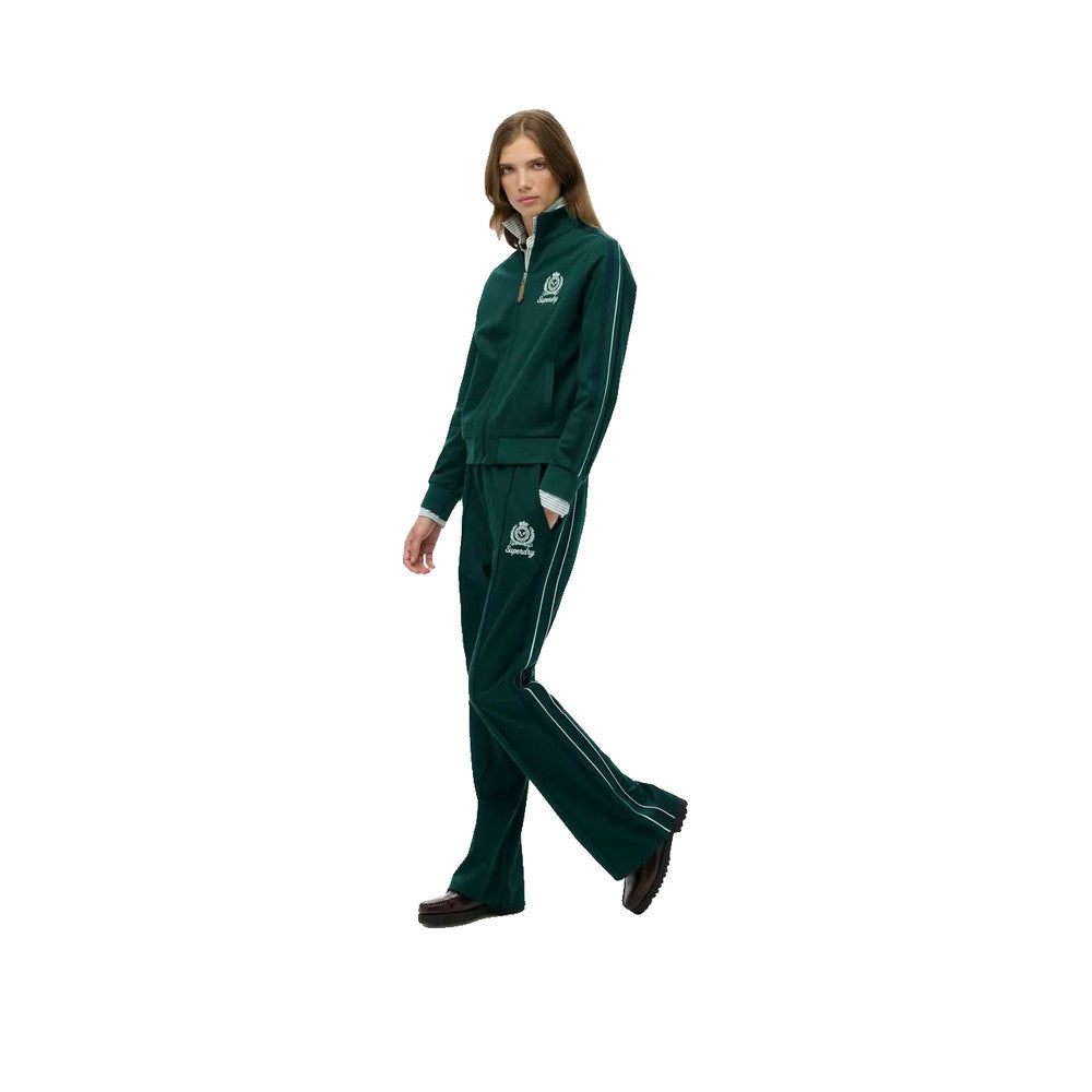 Superdry Country Club Track - Jogging Femme Vert