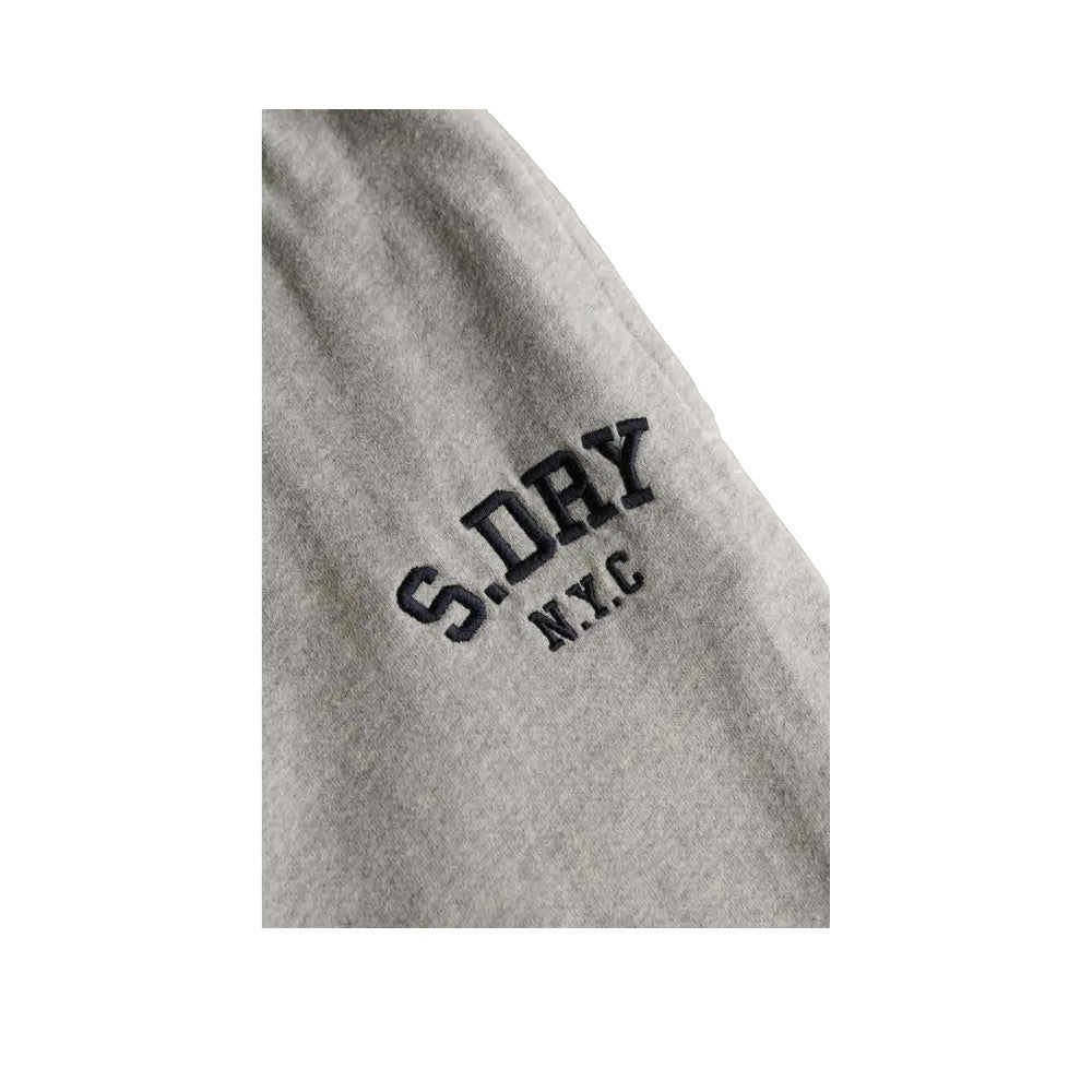 Superdry Athletic Embroidered Flare - Pantalon De Jogging Femme Gris