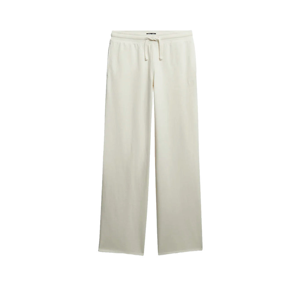 Superdry Studios - Pantalon De Jogging Femme Blanc Cassé