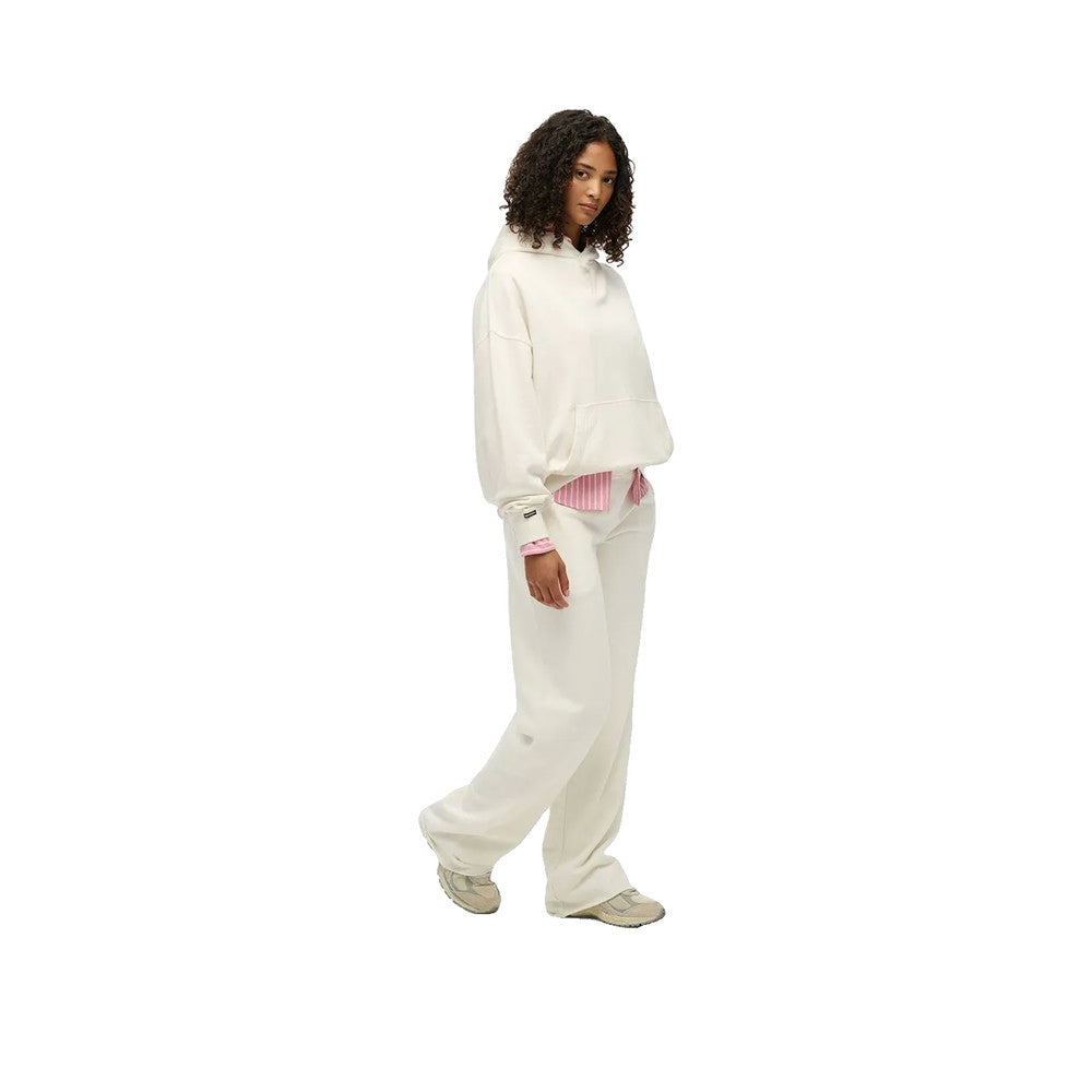 Superdry Studios - Pantalon De Jogging Femme Blanc Cassé