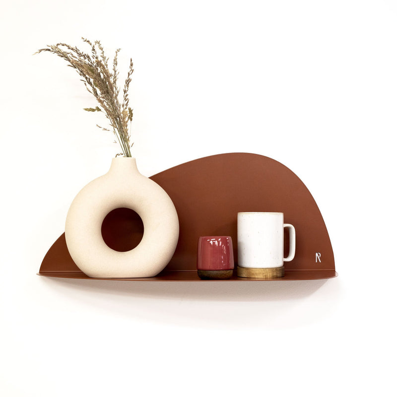 The Complicit Wall Shelf - Terracotta